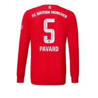Bayern Munich Benjamin Pavard #5 Fußballbekleidung Heimtrikot 2022-23 Langarm